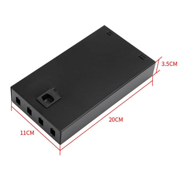 Fiber optic transceiver multimode rail ST interface